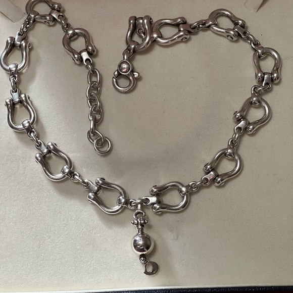 Tiffany & Co. Other - Tiffany’s mens shackles necklace.925 sterling silver heavy